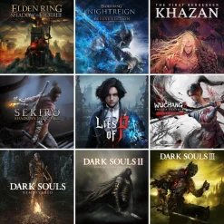 Elden Ring + Wuchang + Sekiro + Lies of P + The First Berserker Khazan + Dark Souls 1/2/3