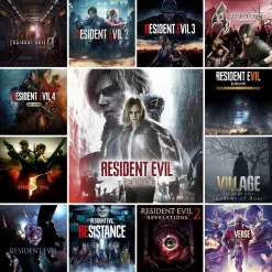 14 Game Resident Evil 0-9 | Resident Evil Collection - Steam Offline
